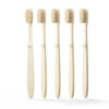 DR Perfect Eco-Friendly Bamboo Toothbrush - Boar Bristle (Pack of 4) - Image 2