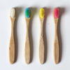 DR Perfect Rainbow Smile - Bamboo Kids Toothbrushes (Pack of 4) - Image 4